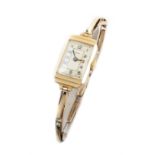 A Lady's vintage Rolco 9ct gold watch.