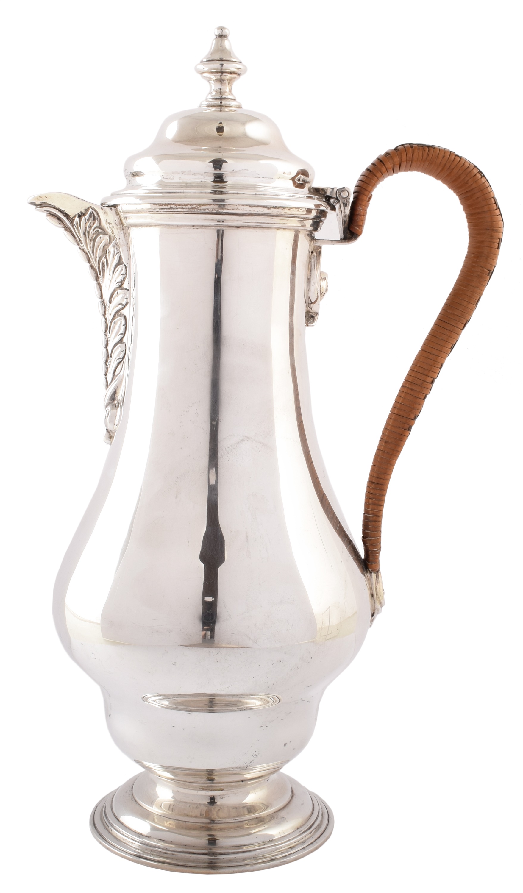 Silver hot water jug