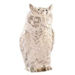 Silver owl pepperette by Israel Freeman & Son