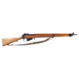 Lee Enfield No.4 MkI * Long Branch .303 rifle, serial number 69L6671, with sling. 112cm long UK