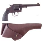 Colt double action revolver, 6 inch barrel chambered in 41 long Colt serial number 269197, with