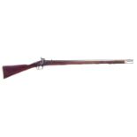 Pattern 1842 Percussion .750 musket, with 1850 tower lock, 140cm long Section 58(2) Antique /