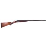 Astra Unceto Imperial 12 bore side by side shotgun , serial number 39822, with 27 3/4 barrels with