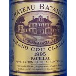 Chateau Batailley, Pauillac, 1995, 4 bottles. To bid on this timed auction please visit www.
