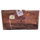 Chateau Langoa Barton, St. Julien Medoc, 2001, original wooden case. To bid on this timed auction