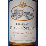 Chateau Chasse-Spleen, Moulis en Medoc, 2000, 3 magnums. To bid on this timed auction please visit