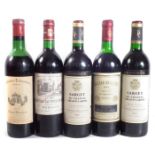 Chateau Lanessan Haut, Medoc 1973, Bordeaux France, Sagret Du Chateau Gruaud, Larose Saint Julien,