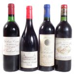 Chateau Cissac Haut, Medoc, France, 1982, Chateau de Pierreux Brouilly, France, 2003, Chateau Larose