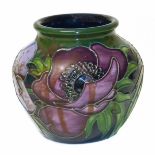 Moorcroft anemone vase 7.5cm tall and 5cm diameter. Condition reports are not available for our