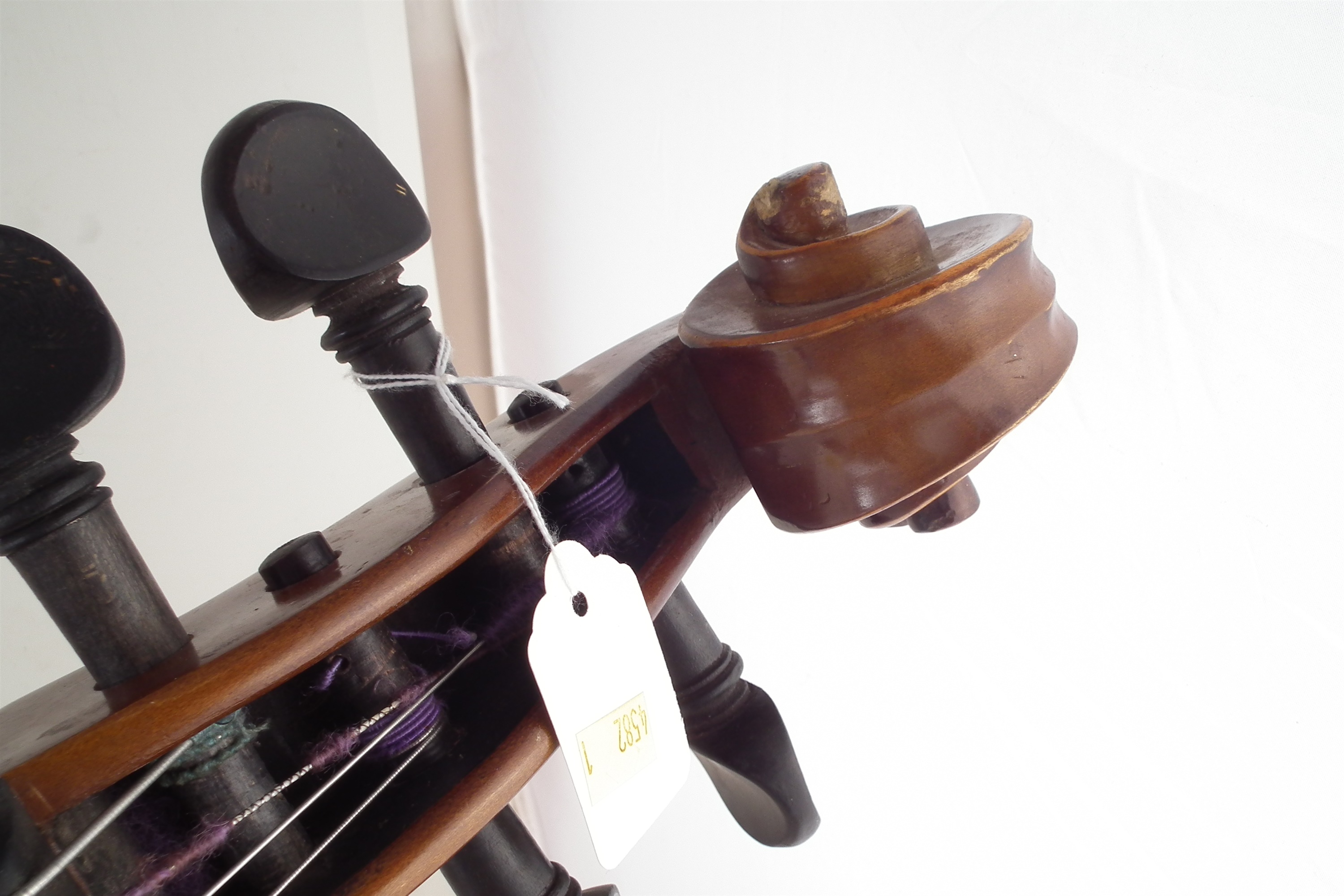 Boosey and Hawkes Golden Strad Cello with bow and case - Image 6 of 14
