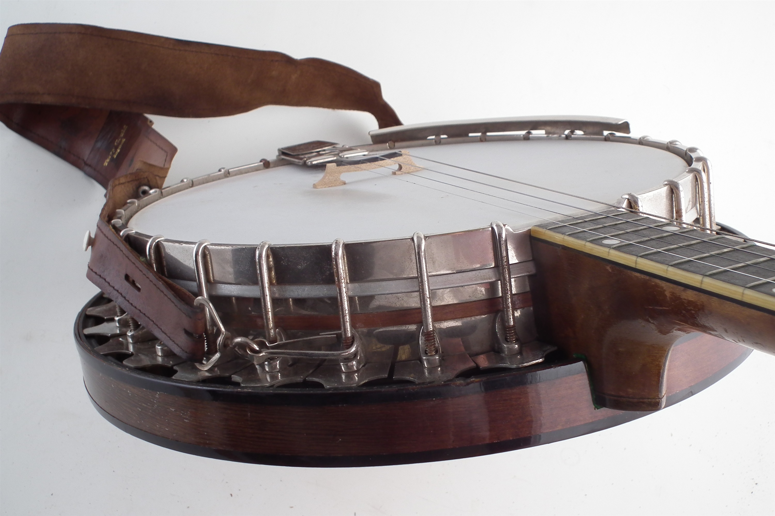 Vega Vegaphone Professional tenor four sting banjo, - Image 2 of 19