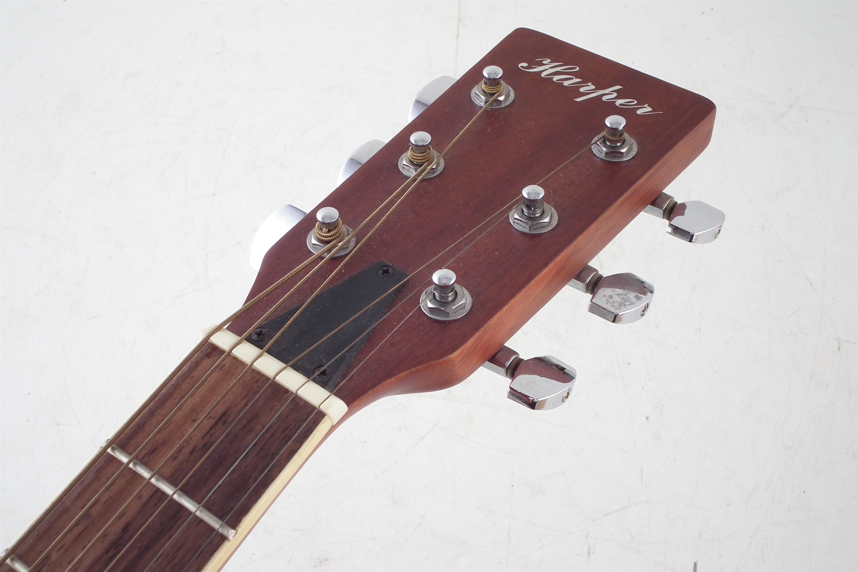 Harper Ovation style steel string guitar - Image 6 of 7