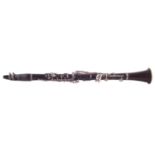 J.R. Lafleur and Sons blackwood Clarinet, number 37835, 67cm long