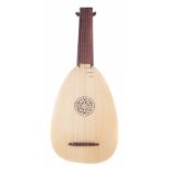 Early Music Shop Renaissance lute with hard case