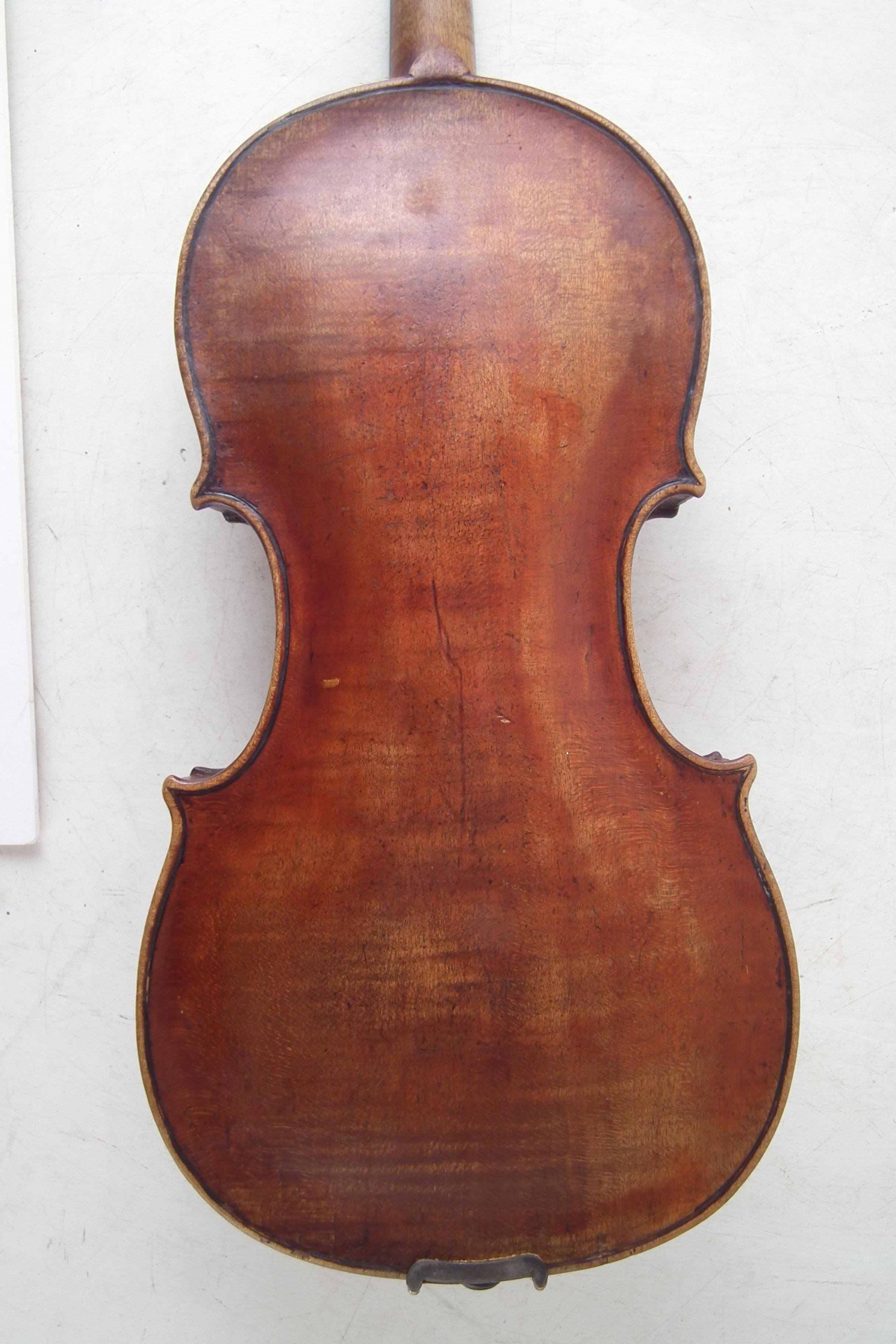 Violin possibly Dutch - Image 4 of 17