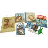 Star Wars (1978) book, Beatler on Broadway brochure, 1937, Shirley Temple book, Shaftesbury