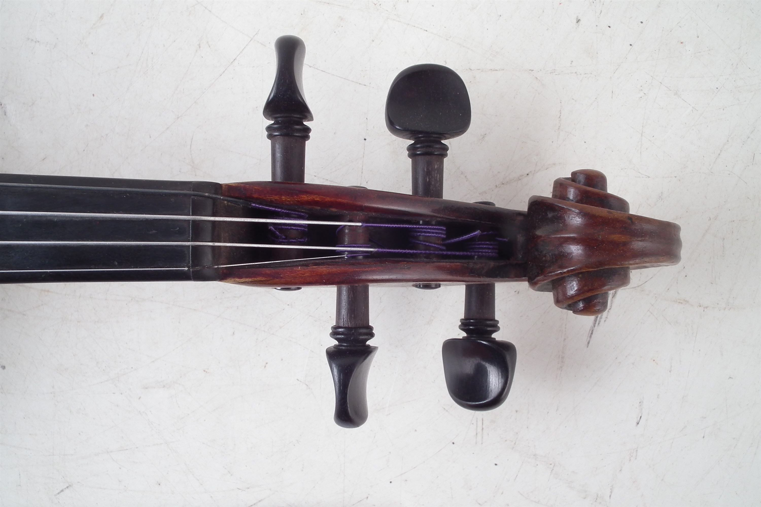 Violin possibly Dutch - Image 8 of 17