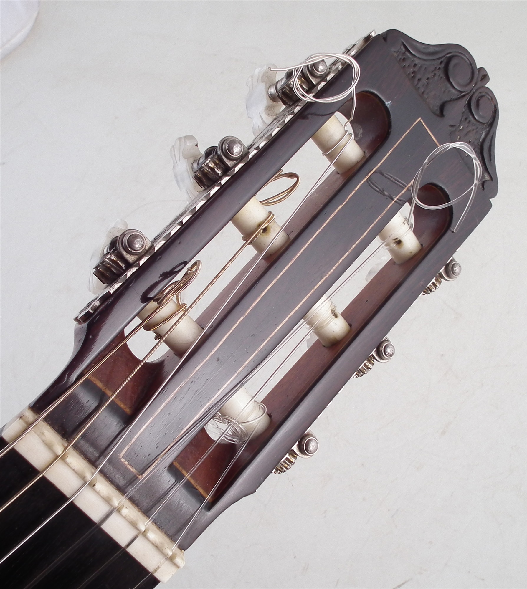 Classical guitar by John Brayford, with hard case - Image 6 of 10