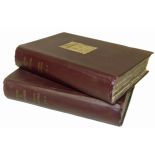 History of Cheshire by George Ormerod in two volumes, London 1882, red cloth. Condition reports