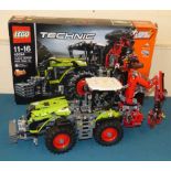 Lego Technic Claas Xerion 5000 Trac VC complete with box (42054). Condition reports are not
