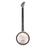 Rileys Pewter banjo with case