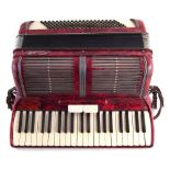 Scandalli accordion with case,