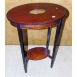 Edwardian mahogany occasional table Condition reports are not available for our Interiors Sales