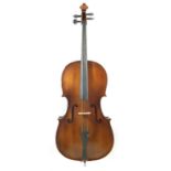 Boosey and Hawkes Golden Strad Cello with bow and case