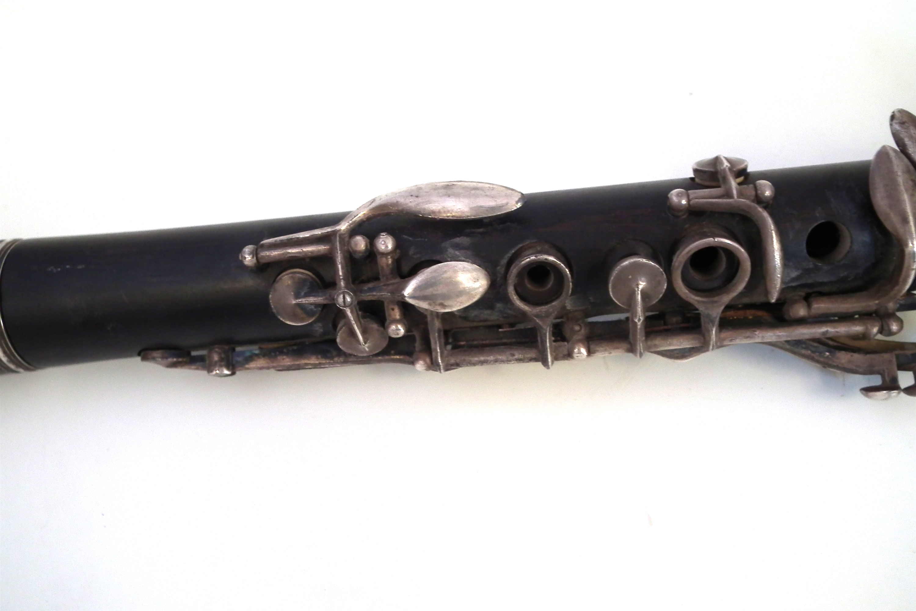 J.R. Lafleur and Sons blackwood Clarinet, number 37835, 67cm long - Image 4 of 7