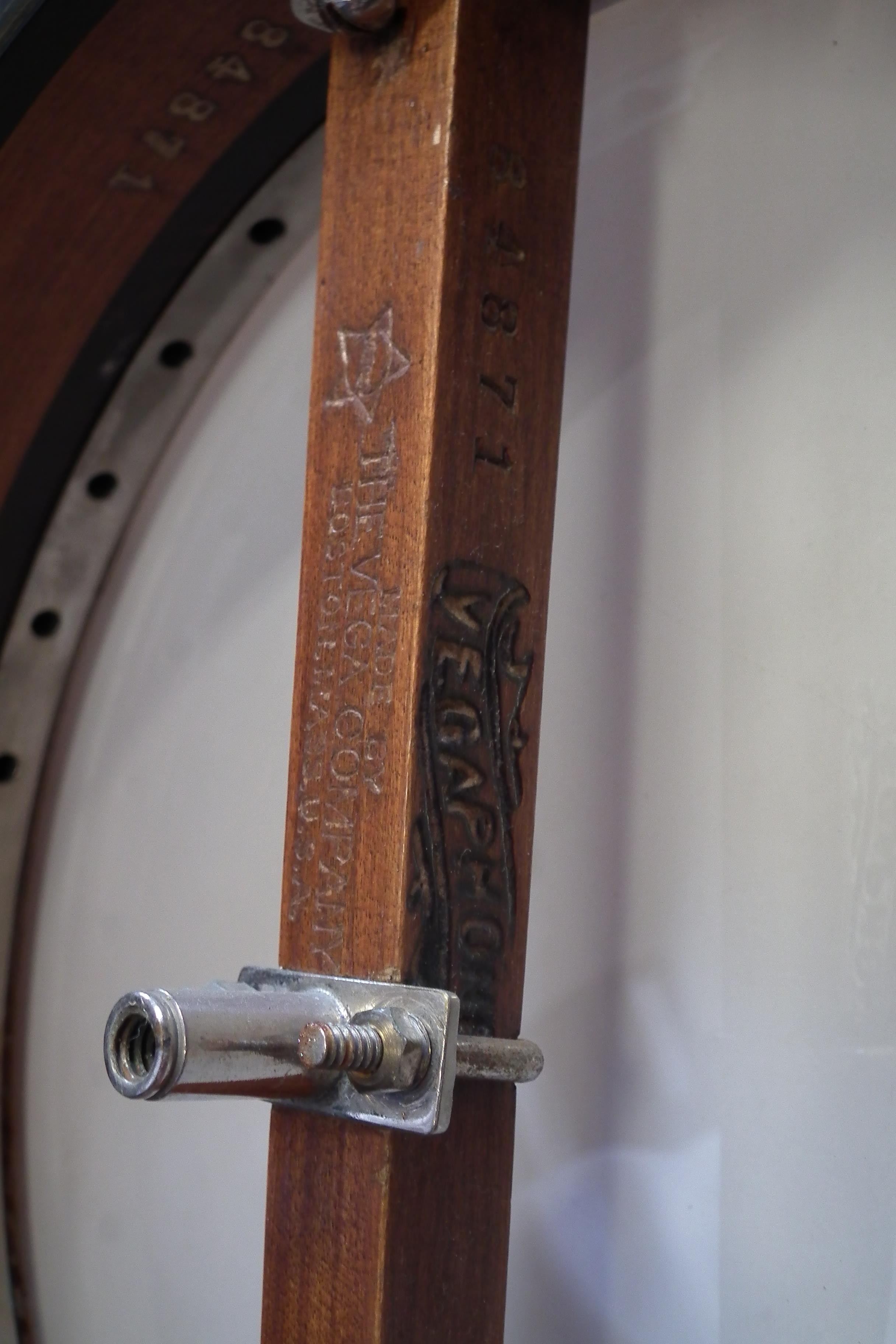 Vega Vegaphone Professional tenor four sting banjo, - Image 16 of 19