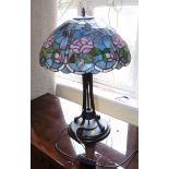 Tiffany style table lamp Condition reports are not available for our Interiors Sales