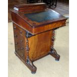Victorian walnut Davenport Condition reports are not available for our Interiors Sales