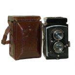 Rolleiflex twin lens camera in case Condition reports are not available for our Interiors Sales