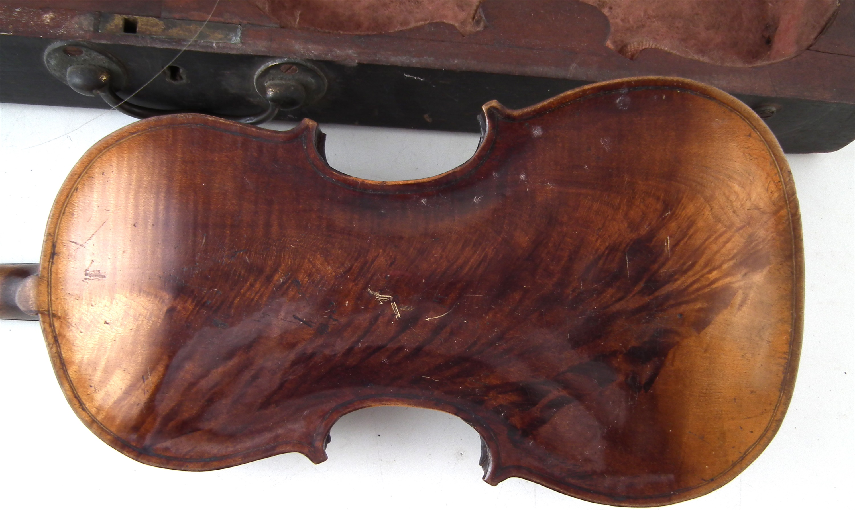 Late 19th century Violin, - Image 6 of 10