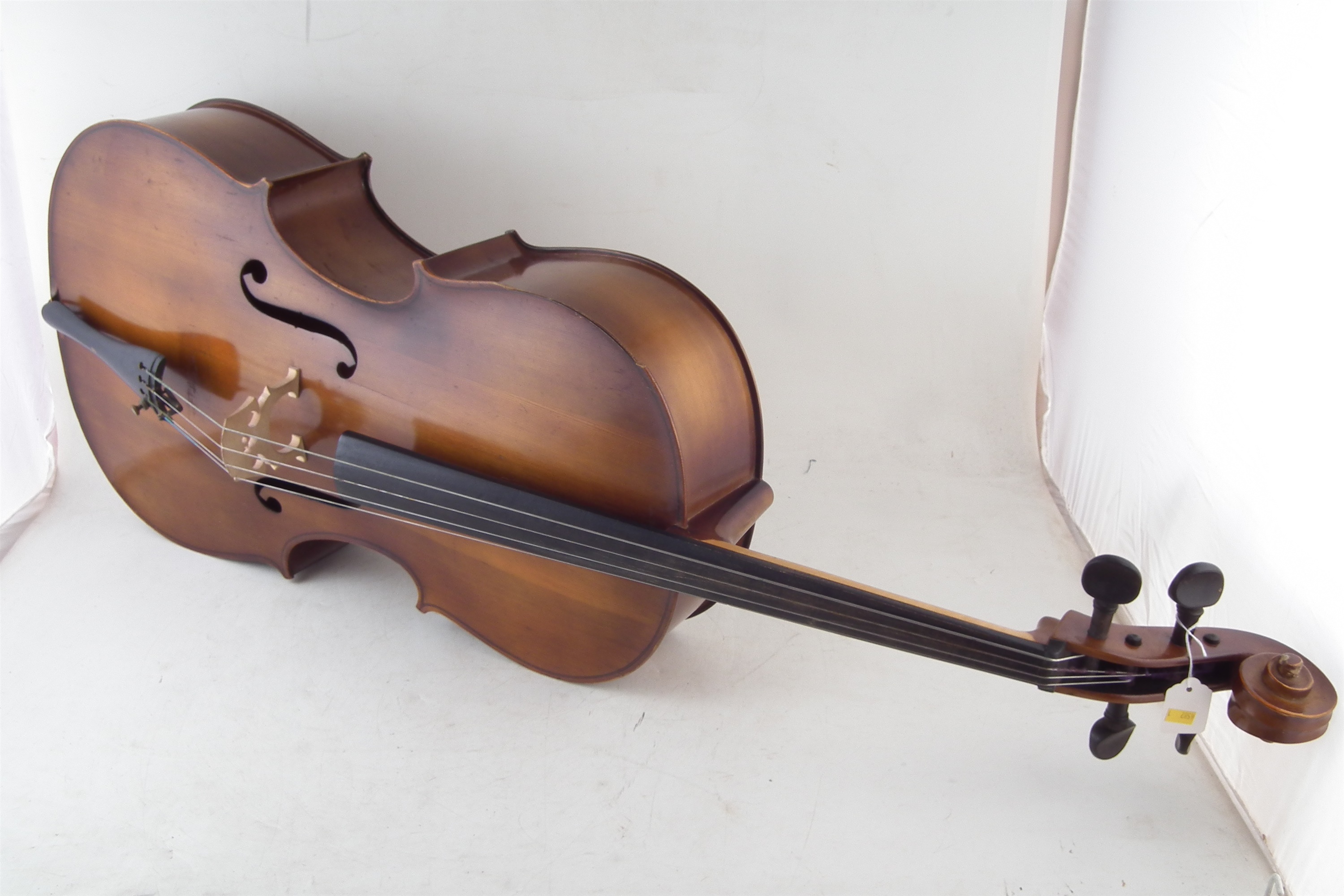 Boosey and Hawkes Golden Strad Cello with bow and case - Image 3 of 14