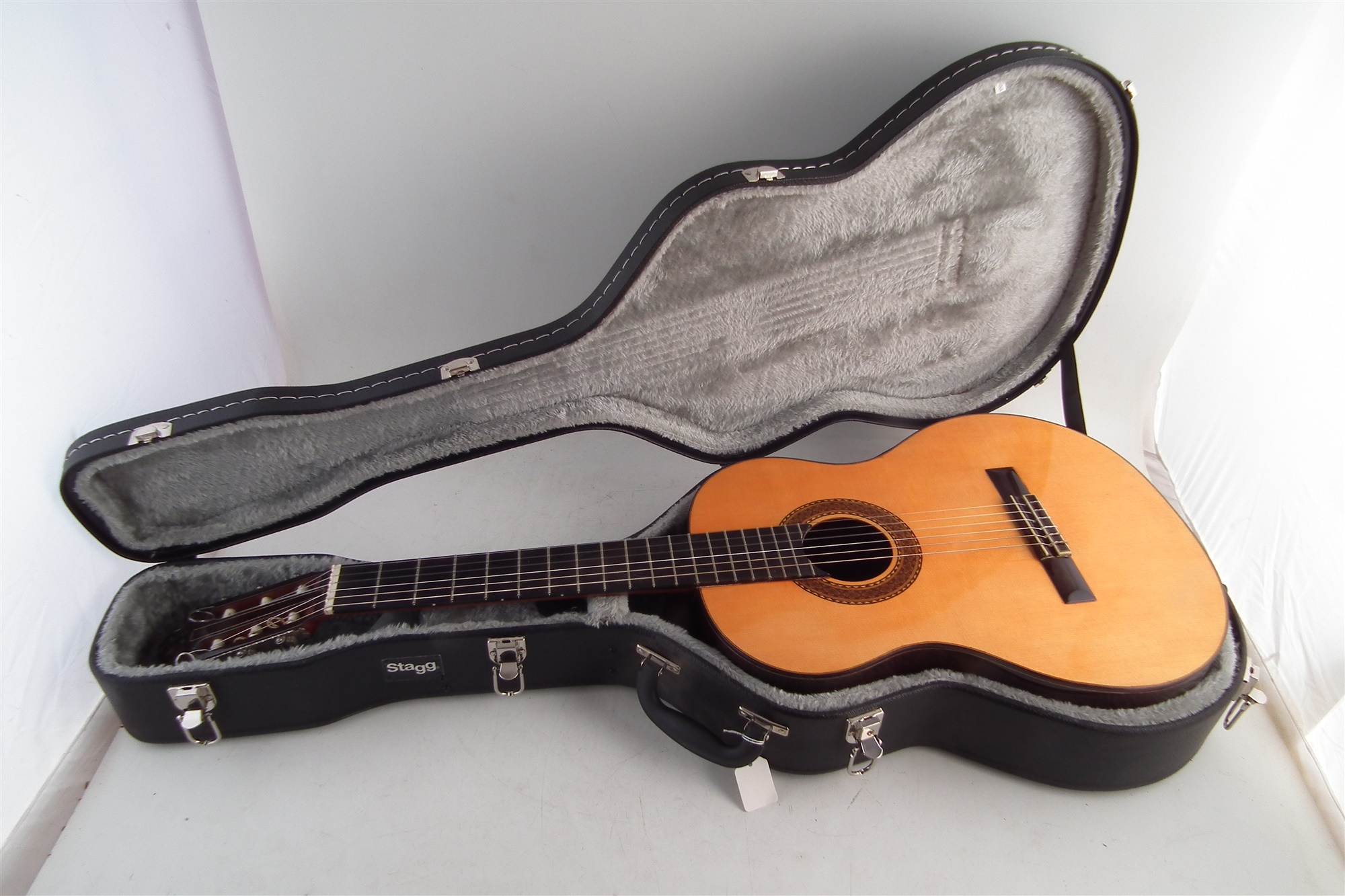 Classical guitar by John Brayford, with hard case - Image 10 of 10