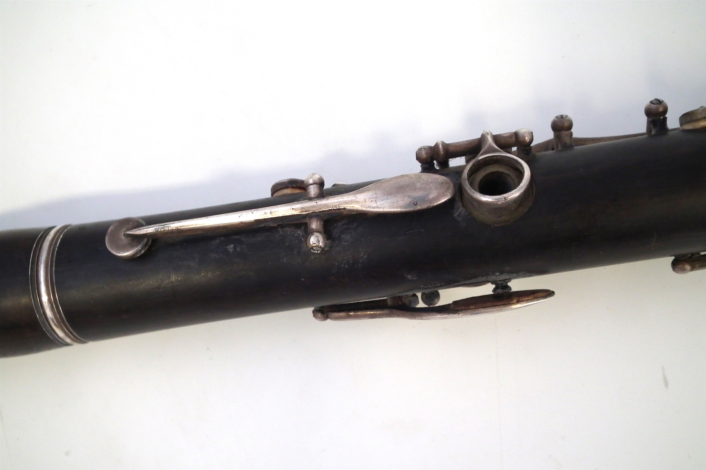 J.R. Lafleur and Sons blackwood Clarinet, number 37835, 67cm long - Image 7 of 7