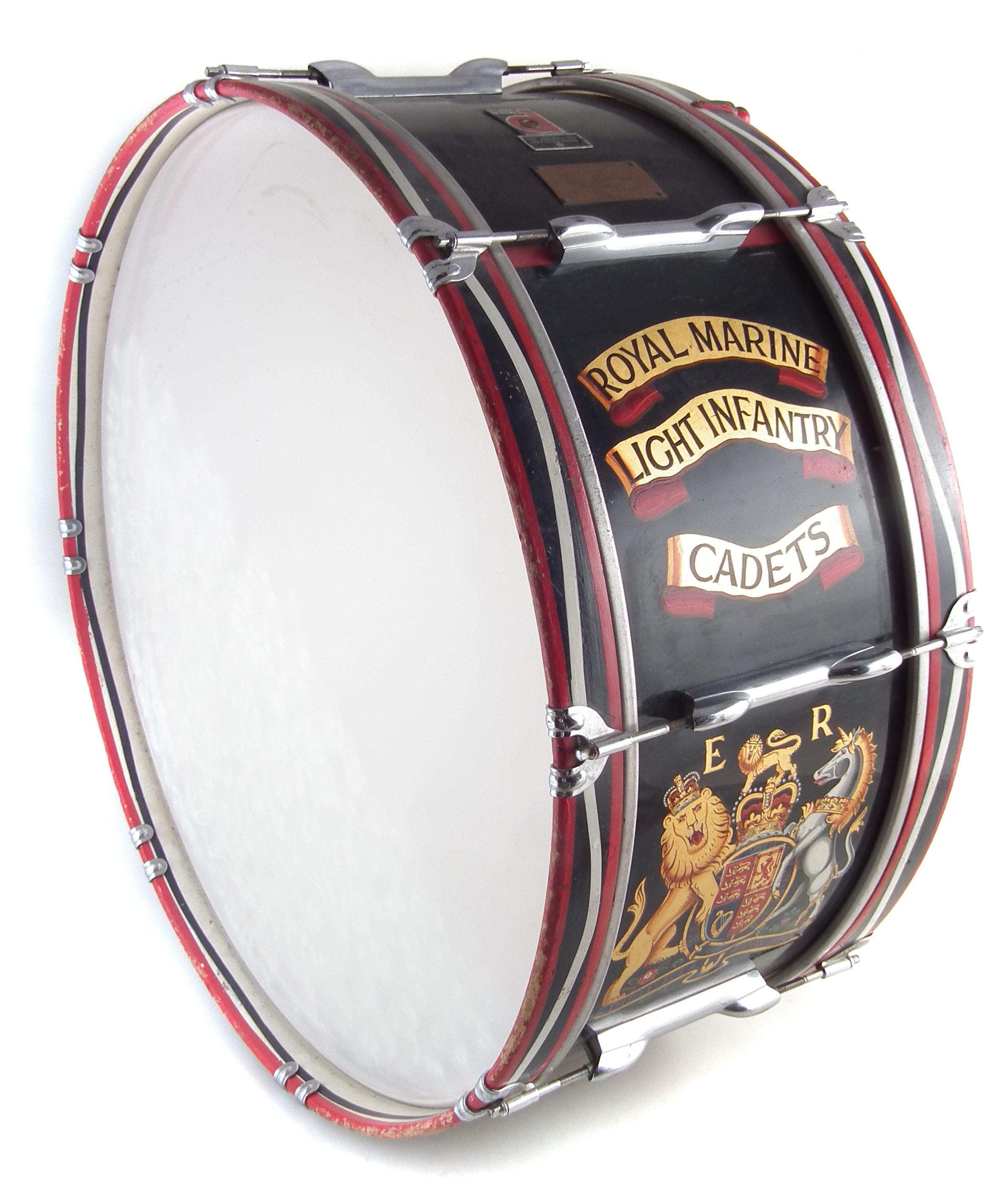 Premier Royal Marine Light Infantry Cadets Bass drum,