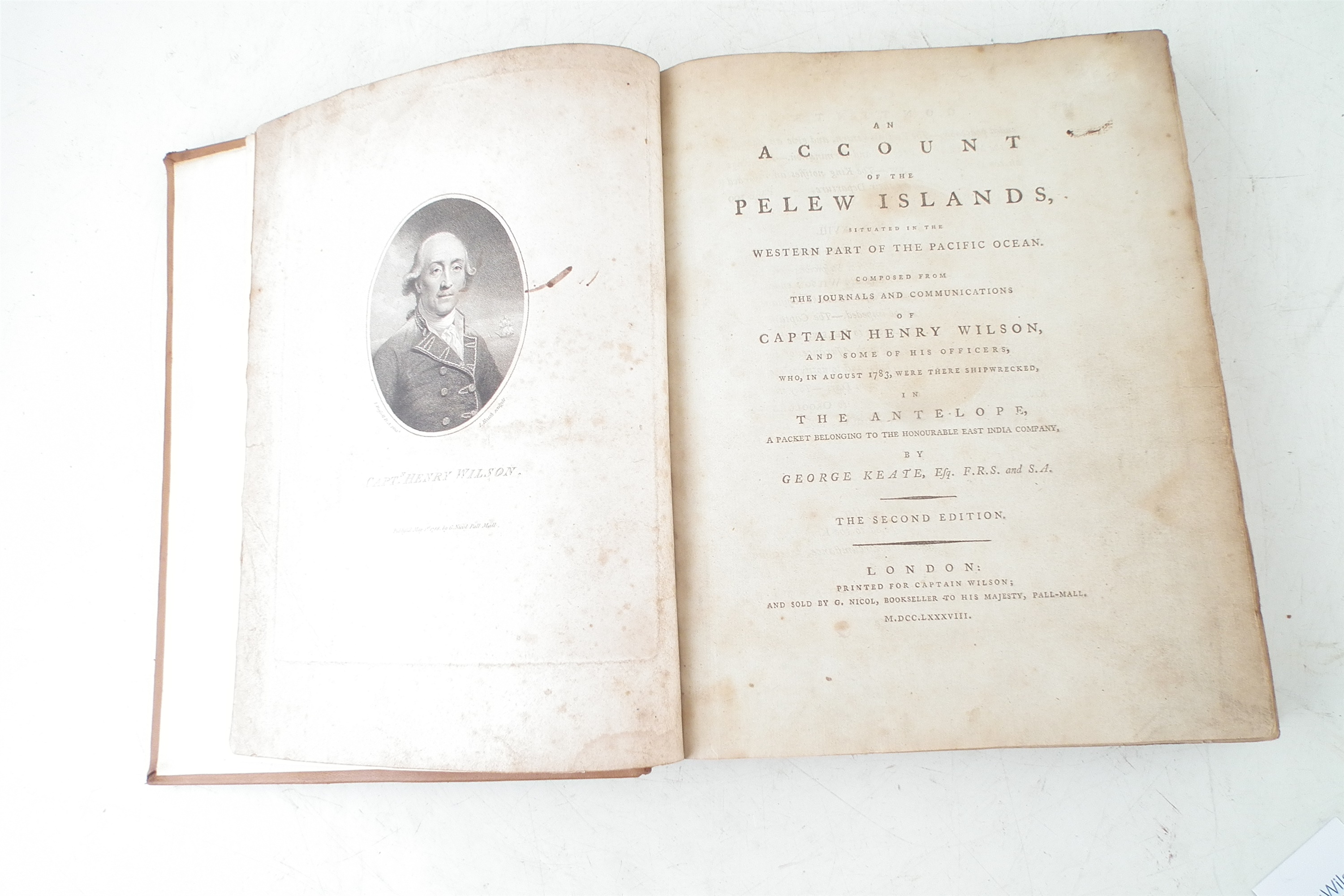 Keate, G., An Account of the Pelew Islands situated in the Western Part of the Pacific Ocean. - Image 4 of 9