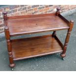 19th century mahogany buffet trolley Condition reports are not available for Interiors sales.