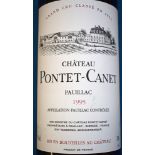 Chateau Pontet Canet, Pauillac, 1995, 4 bottles. Condition reports are not available for Interiors