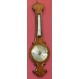 Victorian oak banjo barometer Condition reports are not available for Interiors sales.