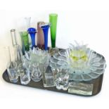 Collection of Scandinavian glass by Kosta Boda, Holme Gaard, and other makers, Condition reports are