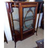 Edwardian mahogany display cabinet Condition reports are not available for Interiors sales.