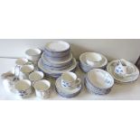 Sixty five piece Royal Doulton "Minerva" ware, Royal Standard "Lyndale" coffee ware, Staffordshire