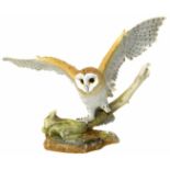 Boehm barn owl No.30 limited edition Condition reports are not available for Interiors sales.