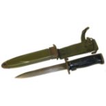 Us Army rifle bayonet and scabbard Condition reports are not available for Interiors sales.