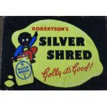 Shop advertising cards, Robertsons silver shred (3) Lemon Curd (4) Golden Shred (1), Thic cut (4_)