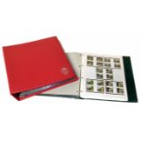 GB 1980s-1990's collection of presentation packs including 1993 £10 definitive pack plus an album of