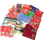 A selection of booklets mainly Canada, Ireland and a few GB in plastic bag Condition reports are not